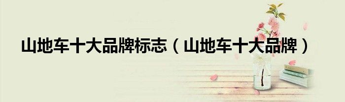 山地自行车骑杏彩体育官网行技巧山地车速降山地车十大名牌山地车十大品牌标志（山地车(图1)
